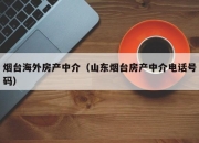 烟台海外房产中介（山东烟台房产中介电话号码）